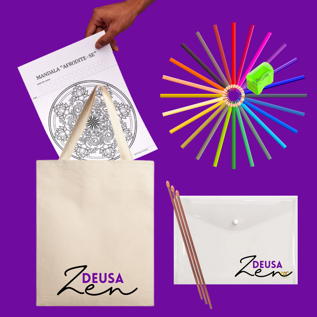 Ecobag Deusa Zen: Seu Portal Zen para Momentos de Relaxamento