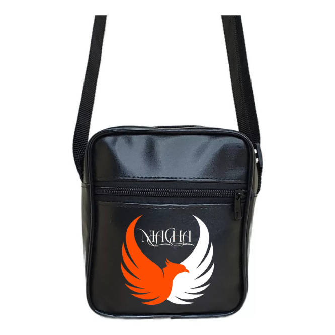 Bag Transversal Unissex Alça Regulável Casual - Preto da Marca Niacha