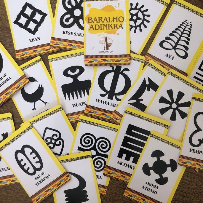 Recurso Terapêutico- BARALHO ADINKRA (Físico)