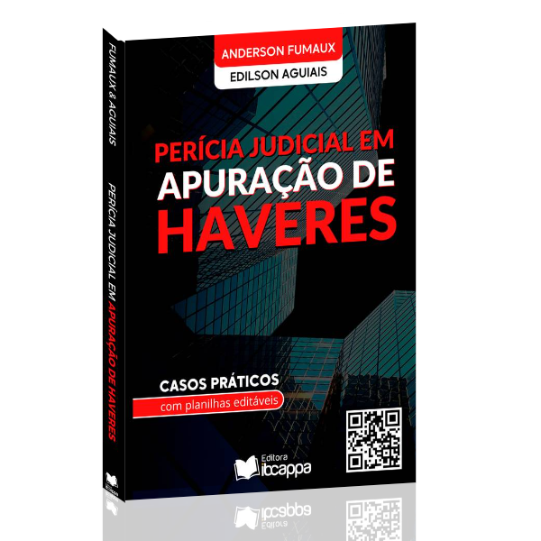 [LIVRO IMPRESSO] Perícia Judicial em Apuração de Haveres - Prof. Anderson Fumaux e Prof. Edilson Aguiais
