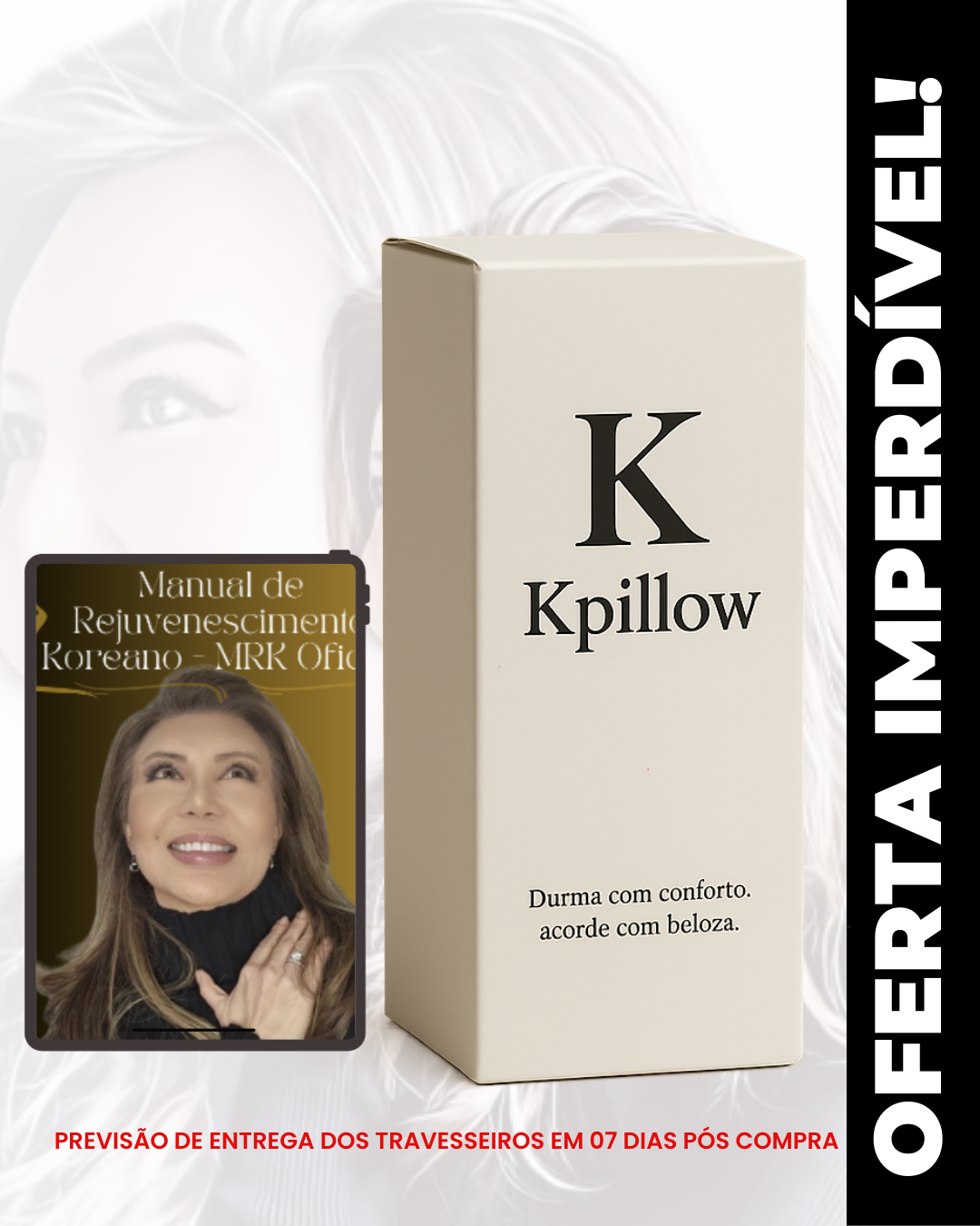 Travesseiro Kpillow + Bonus: MRK Oficial