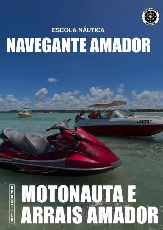 Apostila Completa Arrais Amador - Material Impresso de Estudo para Habilitação Náutica