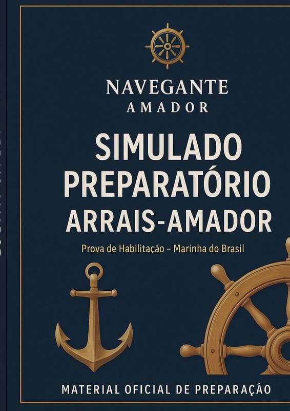 Simulado Impresso de Arrais Amador + FRETE GRÁTIS ????