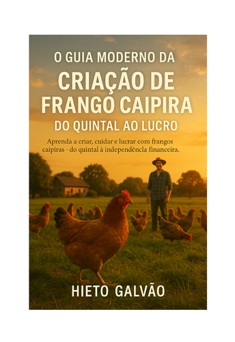 por Hieto Galvão. O guia moderno da criação de frango caipira: