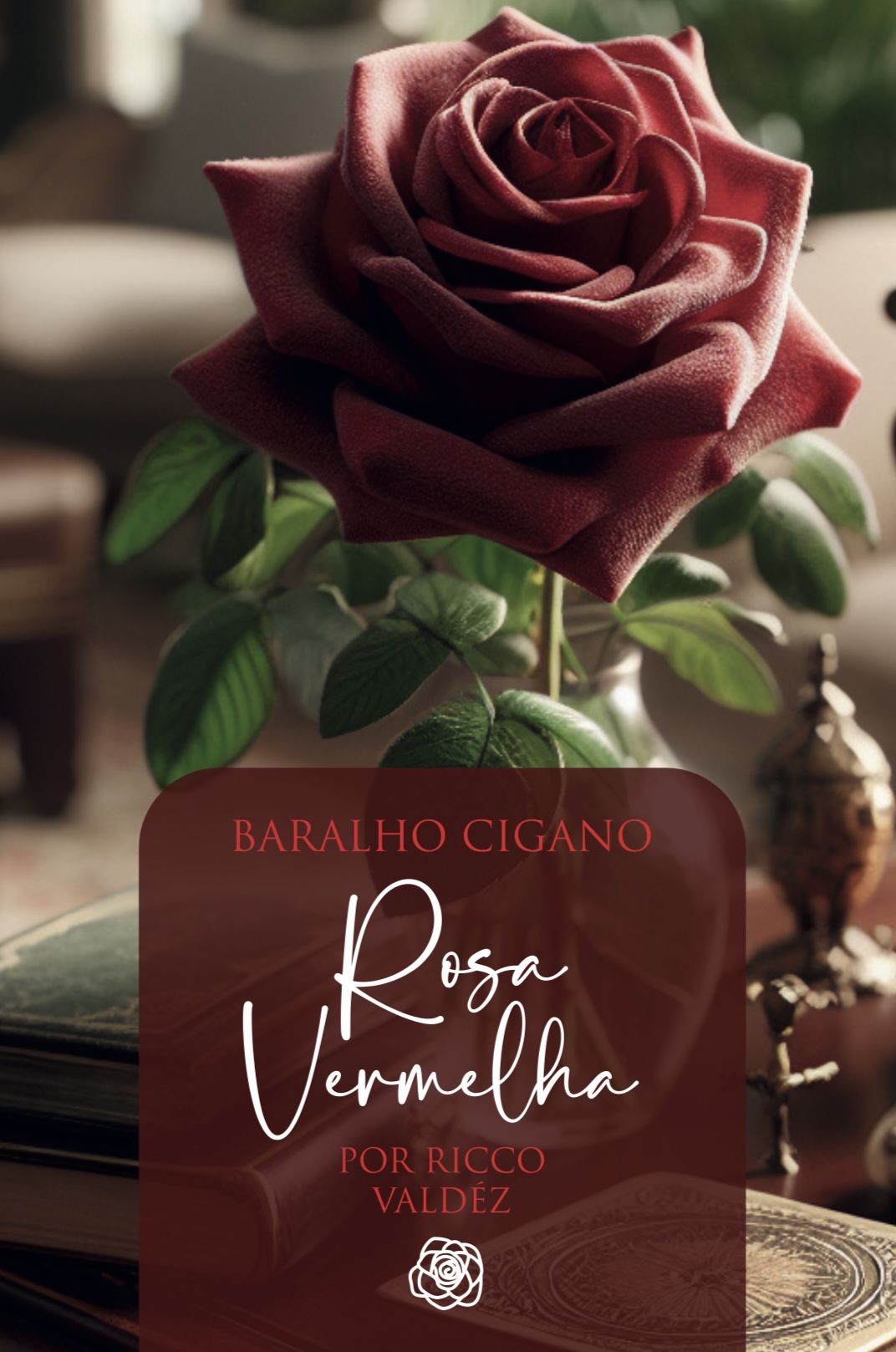 Baralho Cigano Lenormand Rosa Vermelha ????