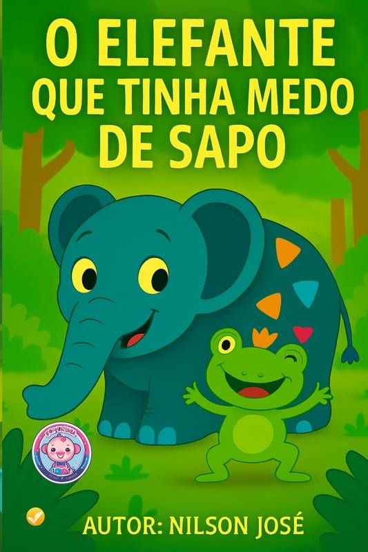 Elefante que tinha medo de sapo