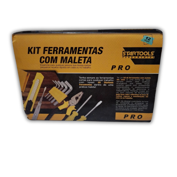 Jogo de Ferramentas 11 Peças com Maleta - Startools Pro