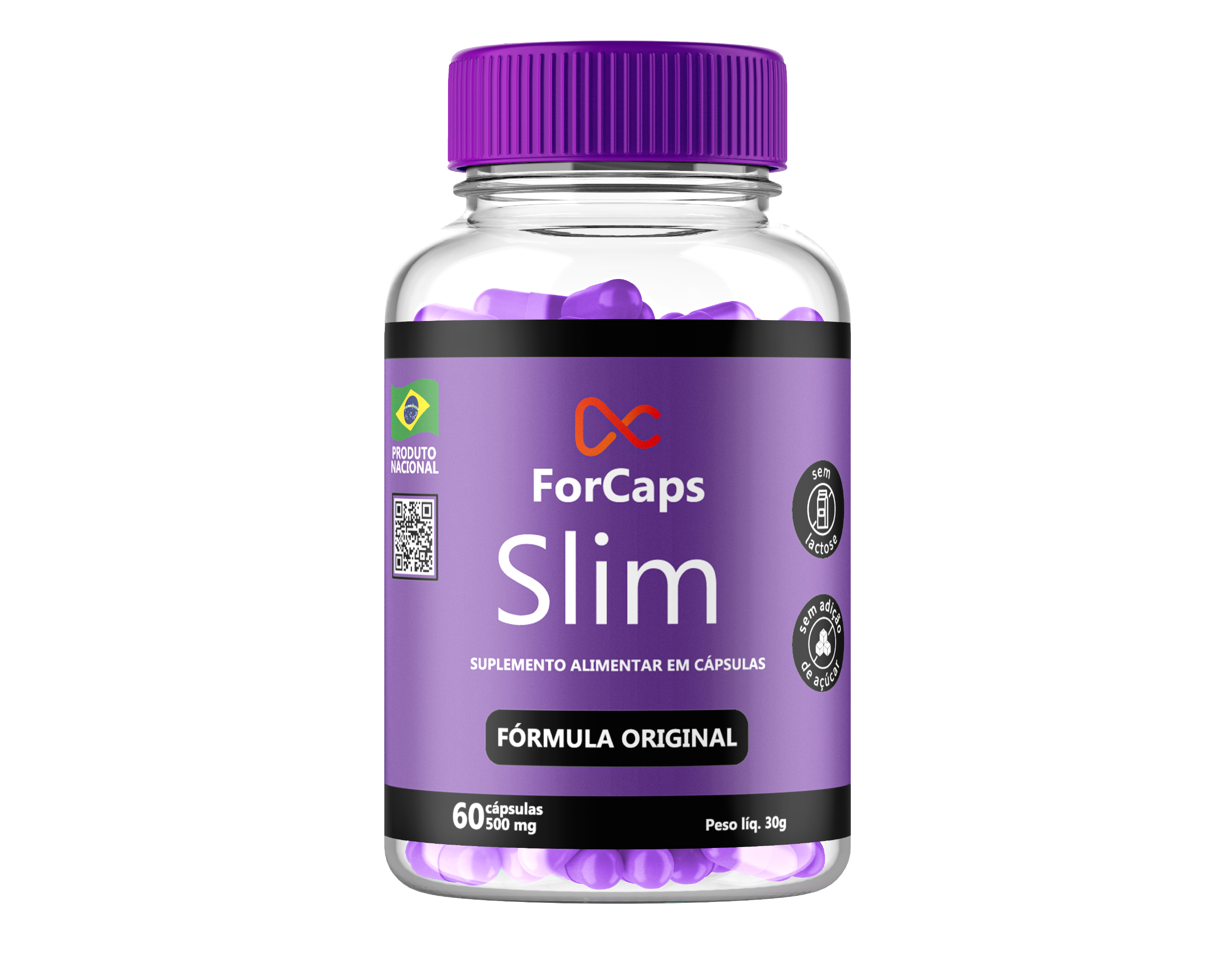 ForCaps Slim - Suplemento Alimentar em Cápsulas