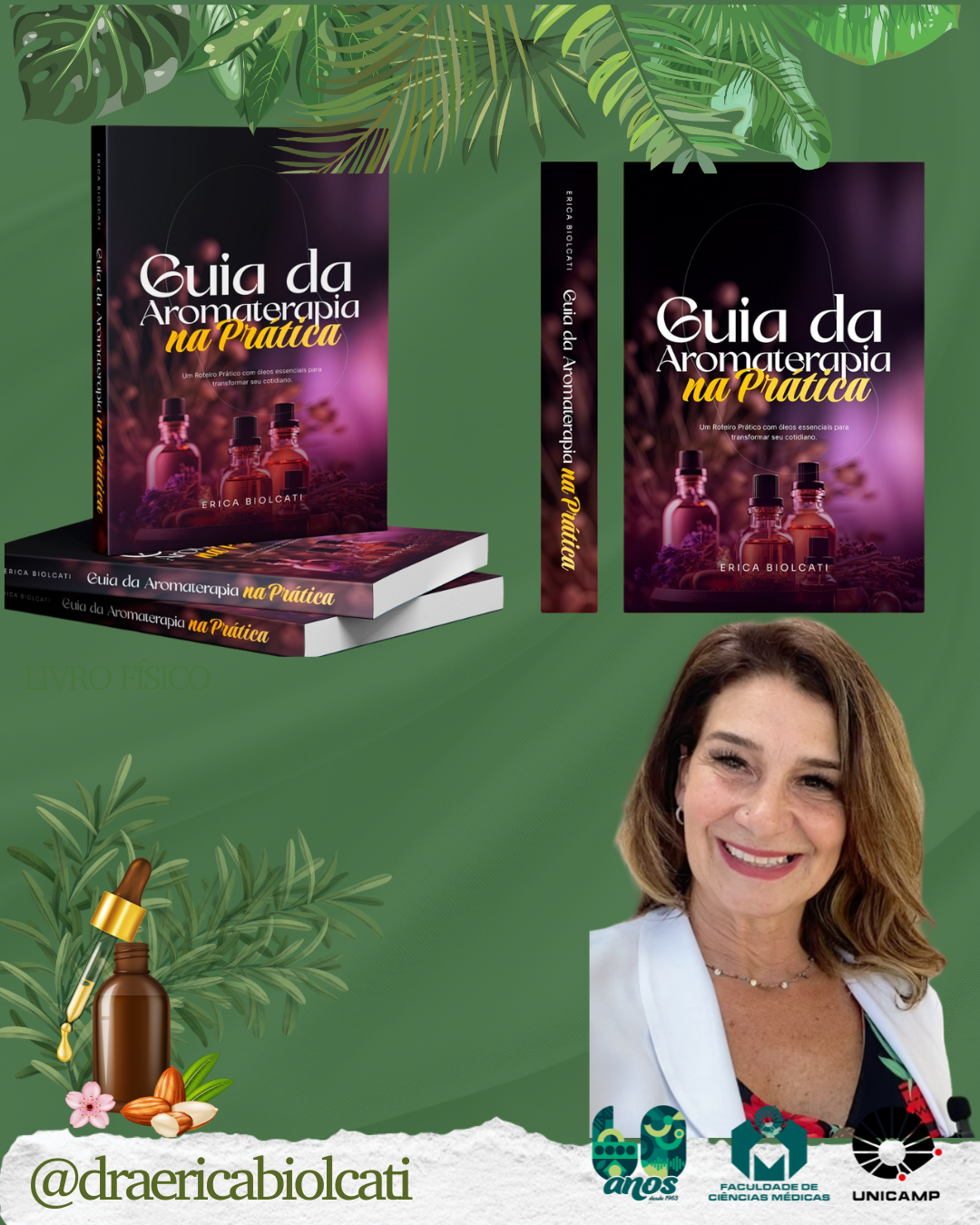 LIVRO DE AROMATERAPIA - Dra Érica Biolcati
