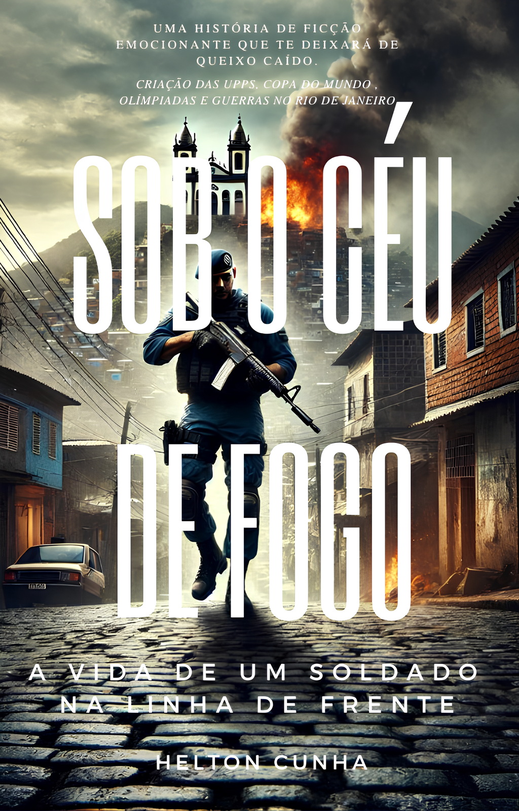 Livro Sob o Céu de Fogo