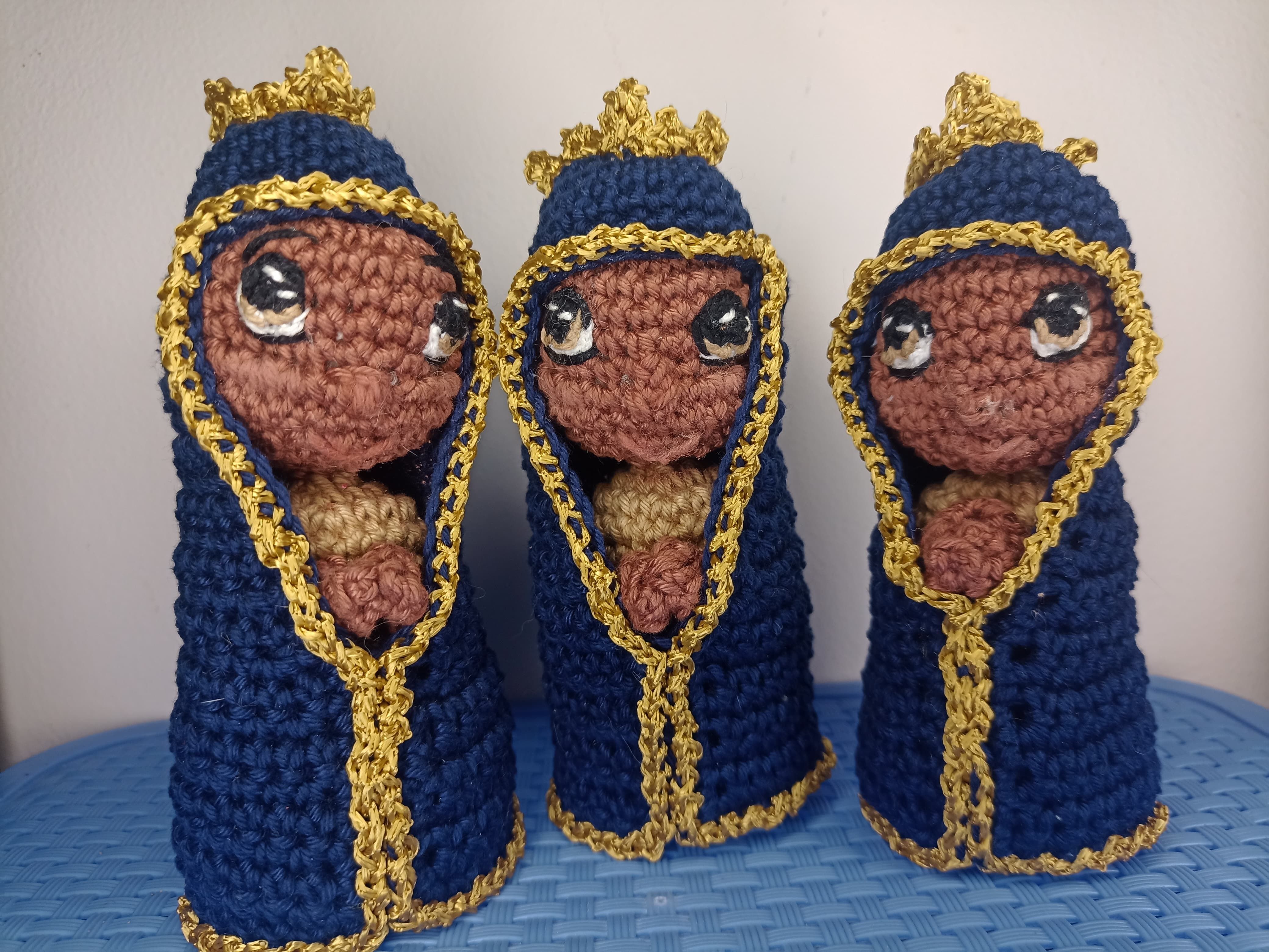 Nossa Senhora Aparecida em Amigurumi