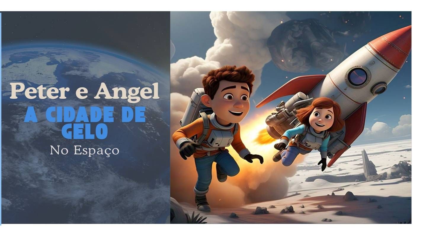 Peter, Angel e a Cidade de Gelo no Espaço.