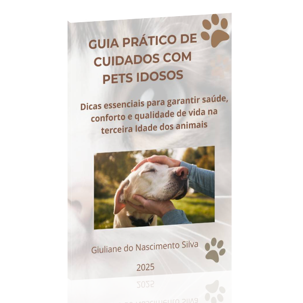 Guia prático de cuidados com pets idosos (Livro fisíco)