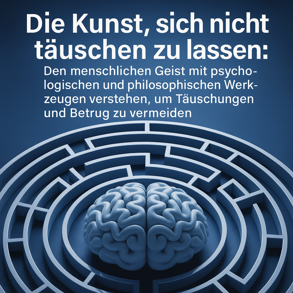 Die Kunst, sich nicht täuschen zu lassen: Den menschlichen Geist mit psychologischen und philosophischen Werkzeugen verstehen, um Täuschungen und Betrug zu vermeiden
