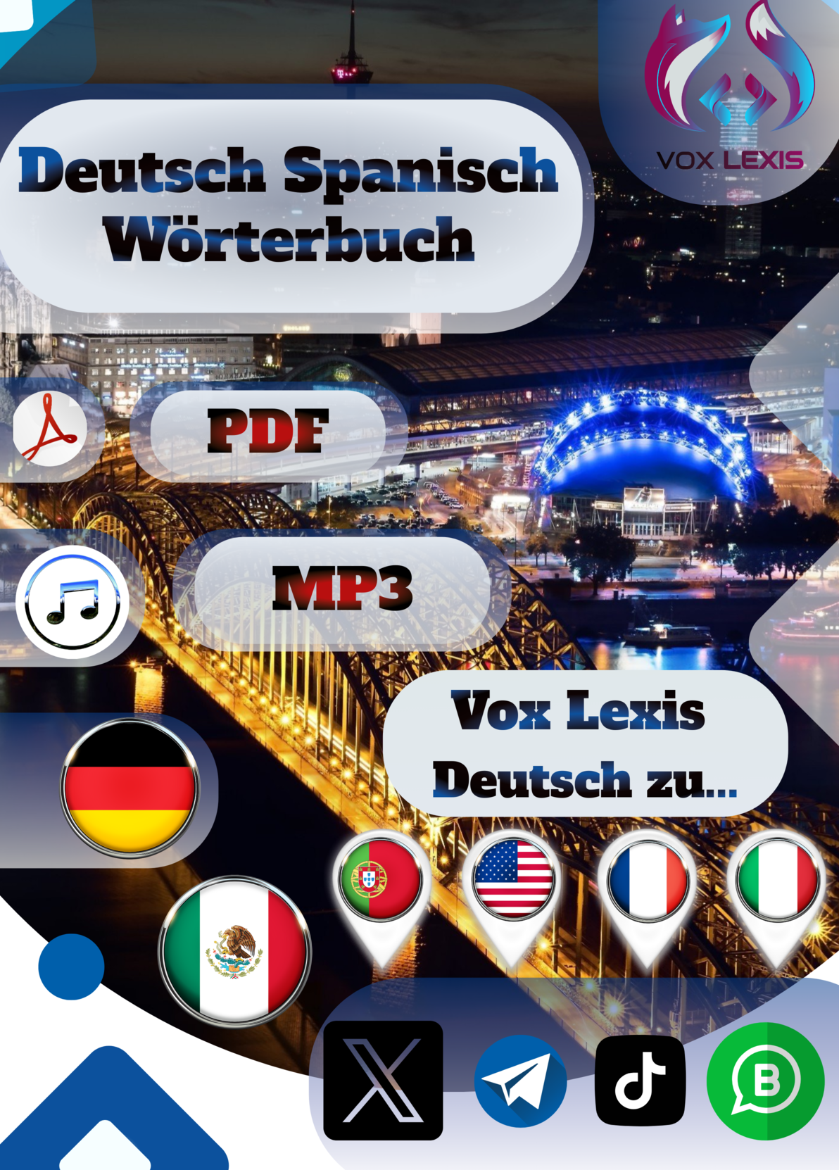 DEUTSCH SPANISCH WÖRTERBUCH PDF MP3 VOX LEXIS