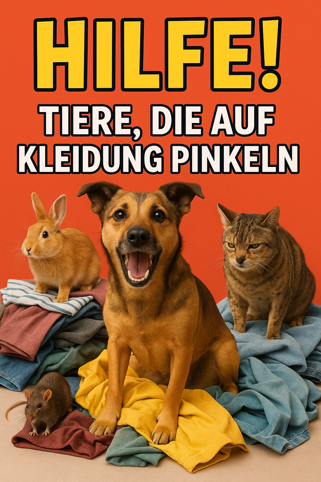 HILFE! — Tiere, die auf Kleidung pinkeln