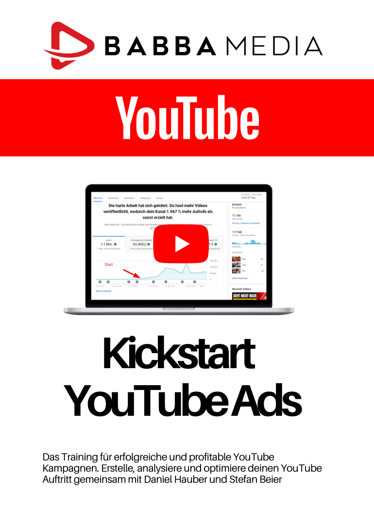 Babba YouTube Ads Kickstart 2022