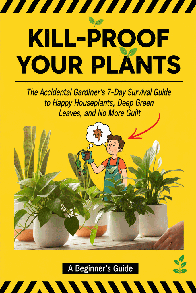 KILL-PROOF YOUR PLANTS: The 7-Day Survival Guide for the Novice Gardener