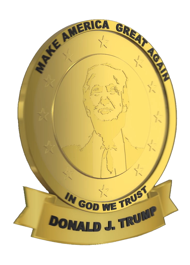 TRUMP PATRIOT BADGE