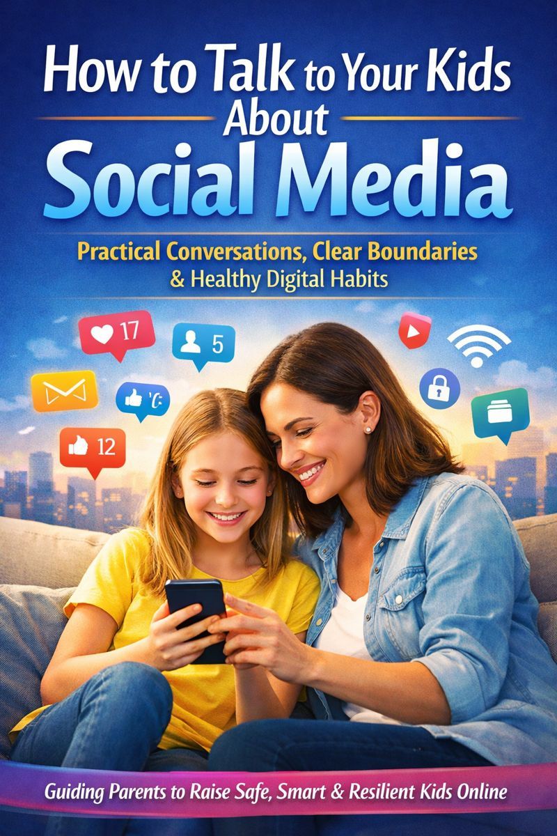 How to Talk to Your Kids About Social Media. Practical Conversations, Clear Boundaries & Healthy Digital Habits