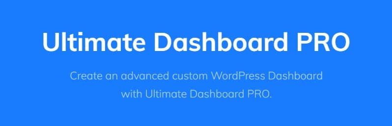 Ultimate Dashboard PRO