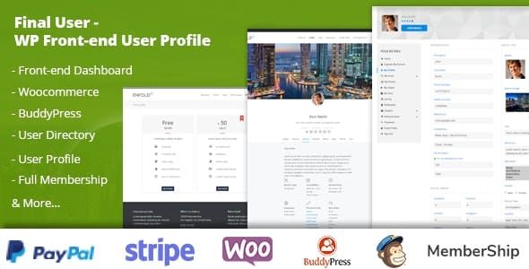 End User – WP Front End User Profiles