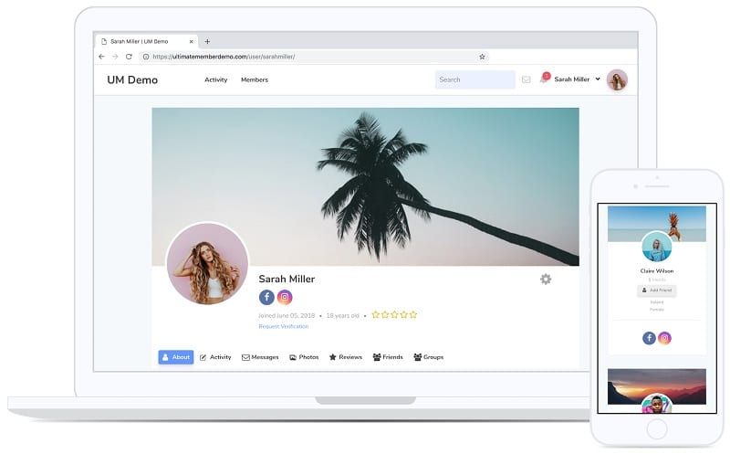 Ultimate Member + All Addons + Theme