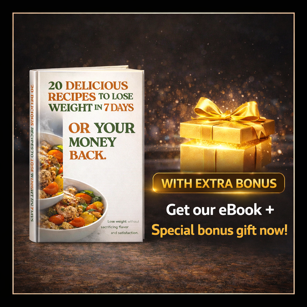 20 DELICIOUS RECIPES TO LOSE WEIGHT + AMAZING GIFT.