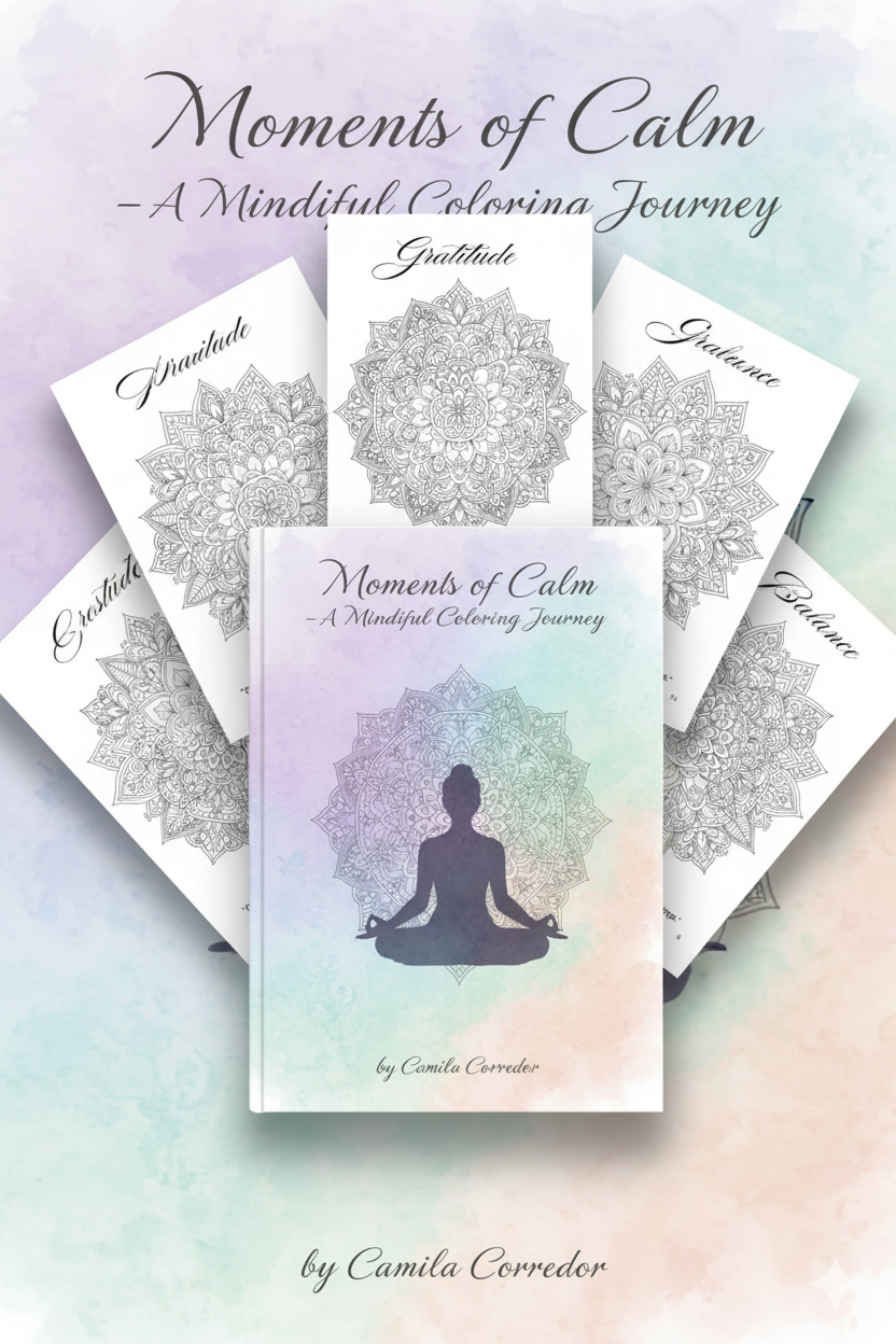 Moments of Calm – A Mindful Coloring Journey
