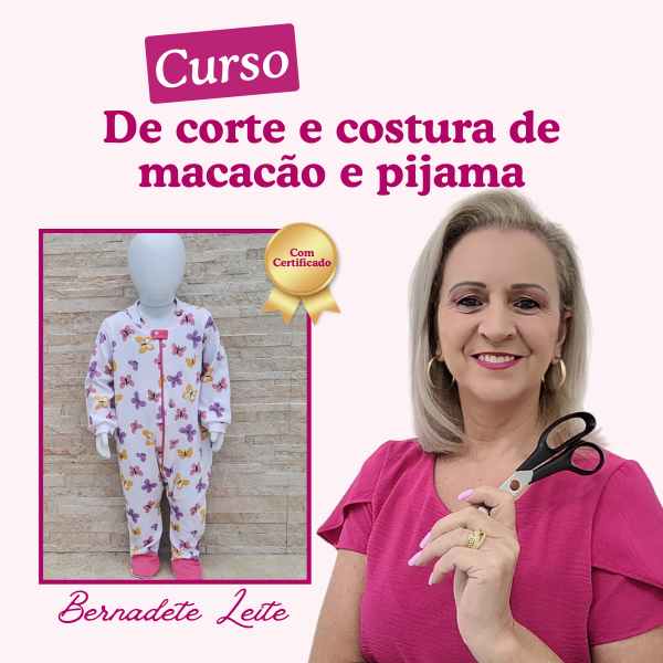 Corte e Costura - Macacão Pijama