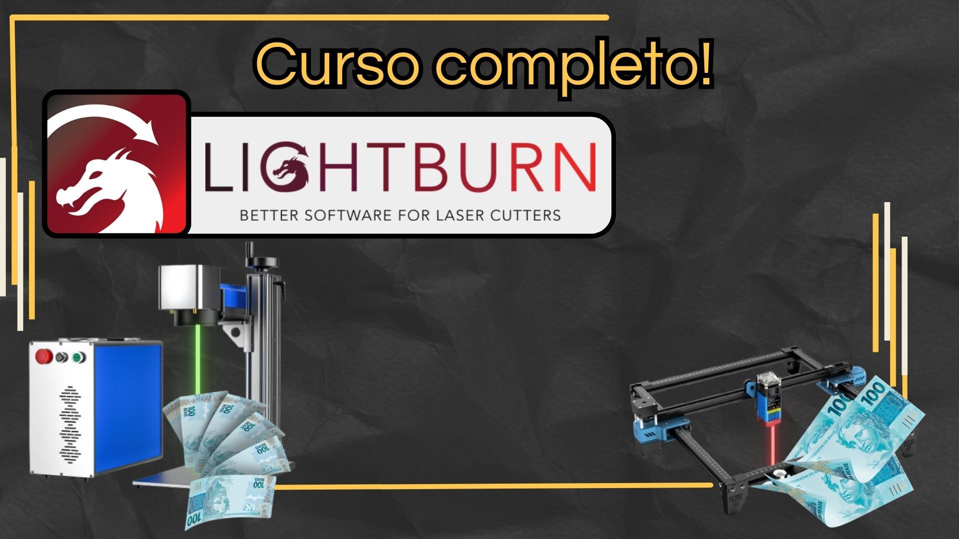Curso máquina laser de Diodo