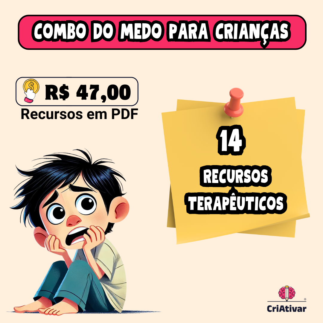 COMBO DO MEDO PARA CRIANÇAS - em PDF