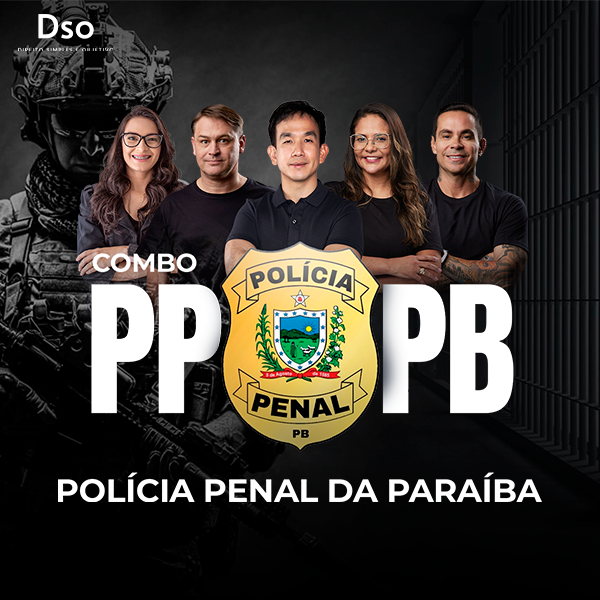 Combo PP PB - Polícia Penal (Polícia Penal da Paraíba) - Curso Pré-Edital