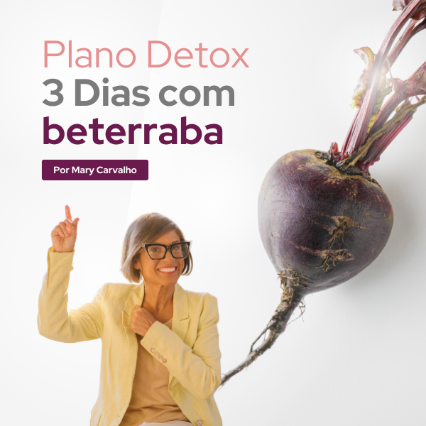 PLANO DETOX DE 3 DIAS COM BETERRABA