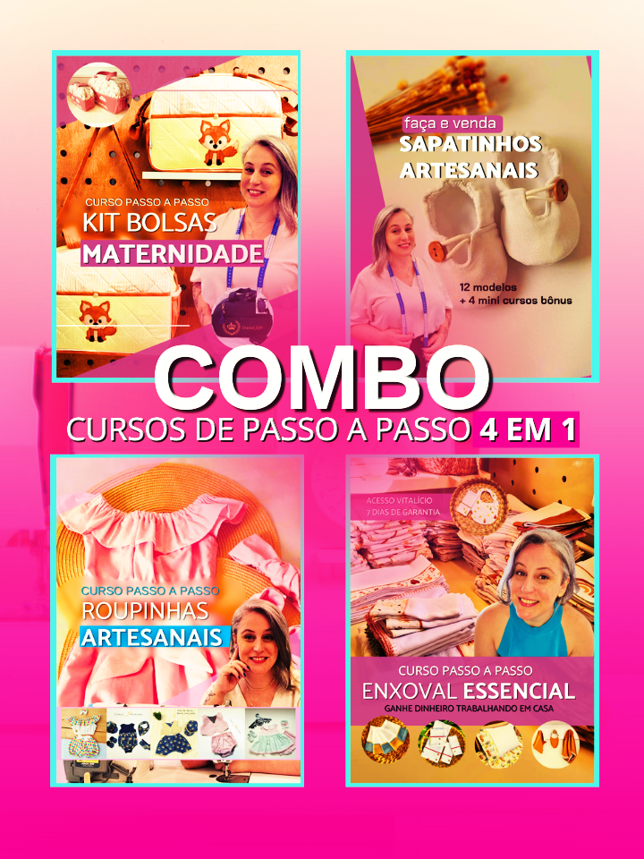 Combo 4 em 1 Carla Noronha