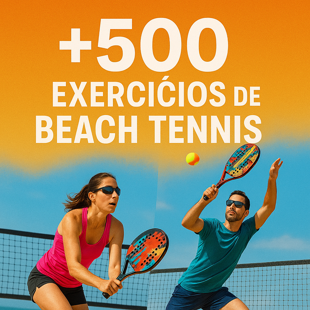 +500 Exercícios de beach tennis