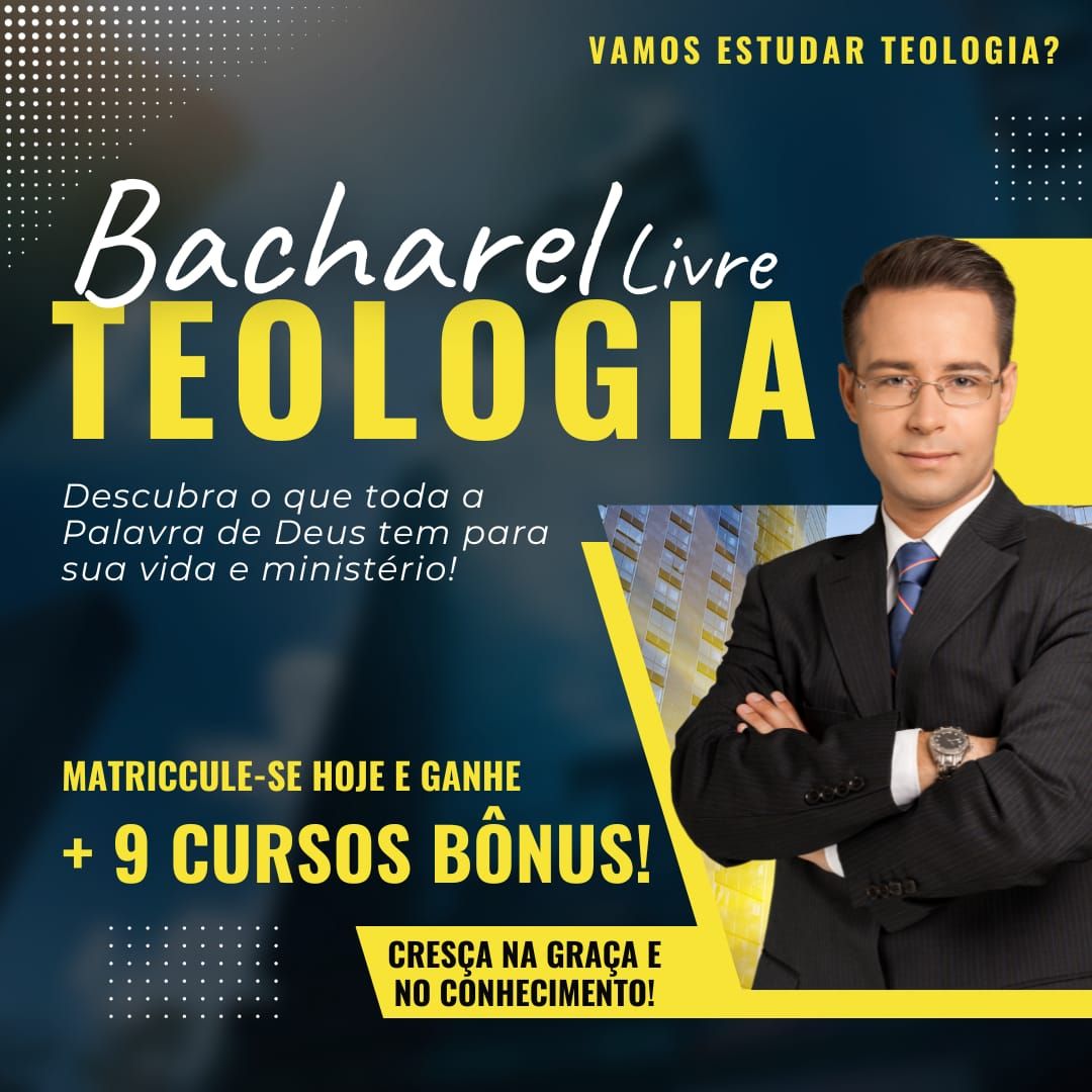 COMBO: CURSO BACHAREL LIVRE COM 9 CURSOS BÔNUS + BRINDE