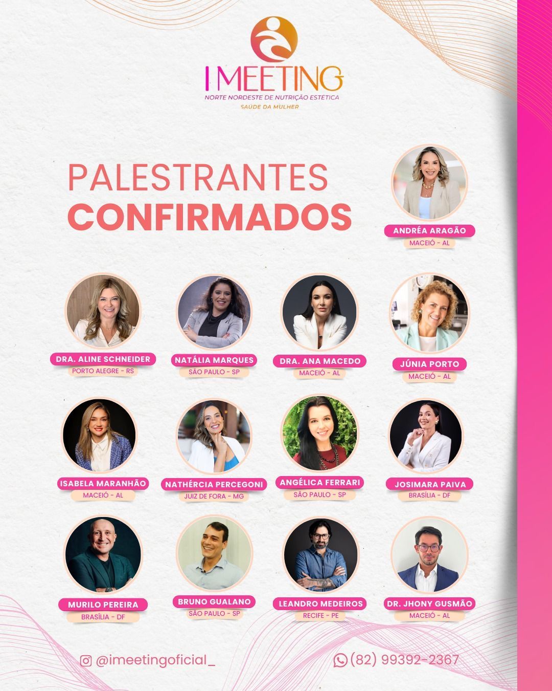 I MEETING NORTE NORDESTE DE NUTRIÇÃO ESTÉTICA : SAÚDE DA MULHER