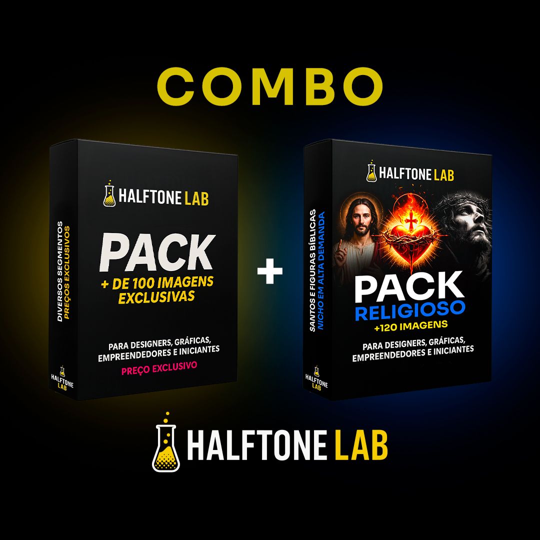 Halftone Lab - Combo Premium + Religioso