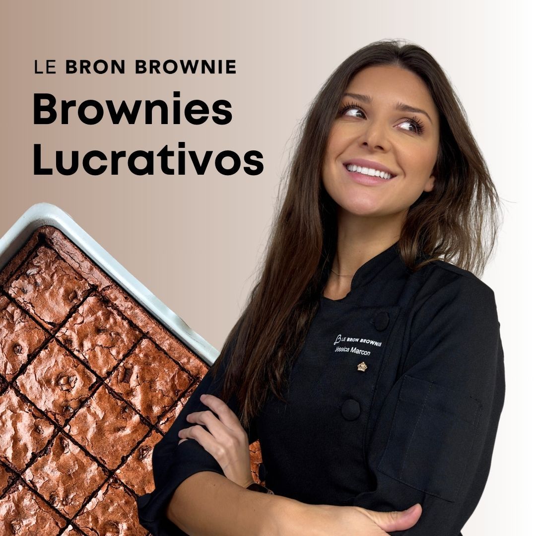 Curso de Produção e Venda de Brownies Lucrativos do Zero Le Bron Brownie