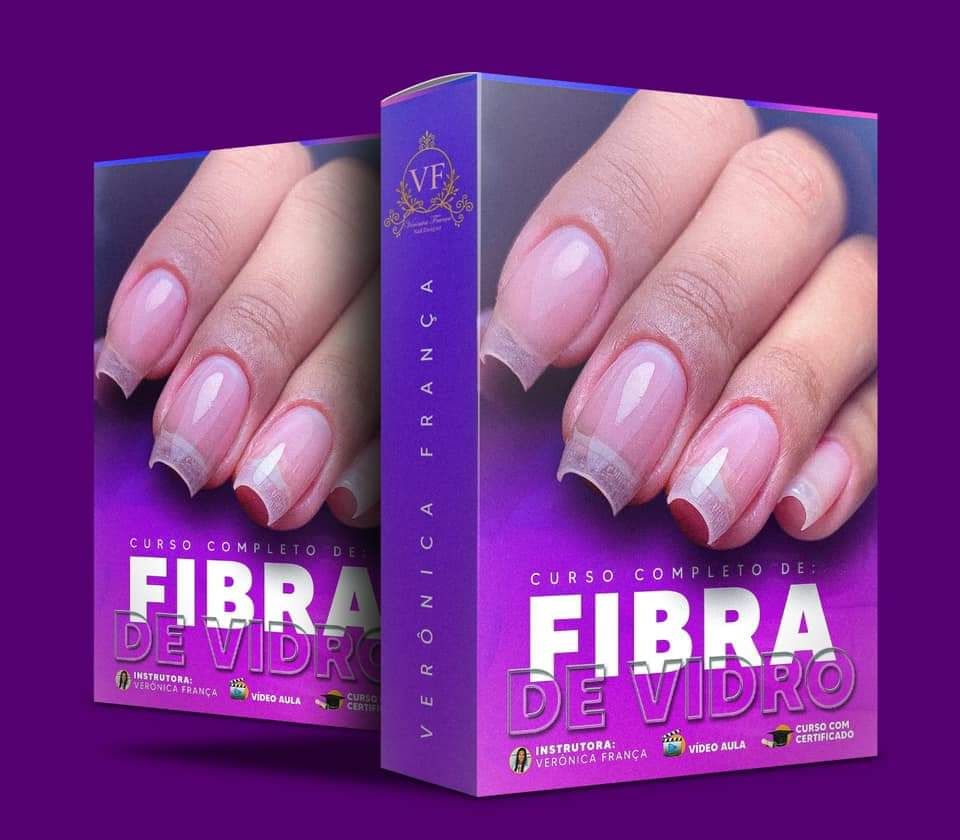 Curso de alongamento de unhas fibra de Vidro 6 em 1 com 5 Bônus