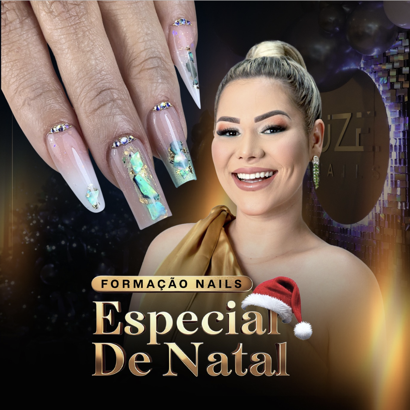FORMAÇÃO NAILS ESPECIAL DE NATAL 2024 [PIX]