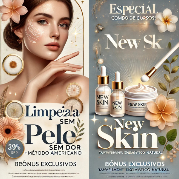 Combo Método Americano + New Skin