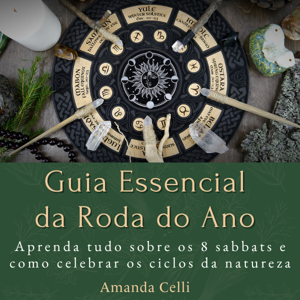 Livro Digital Guia Essencial da Roda do Ano - Bruxaria e Magia Natural