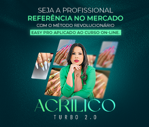 Acrílico turbo 2.0 com aplicação do Metódo Easy