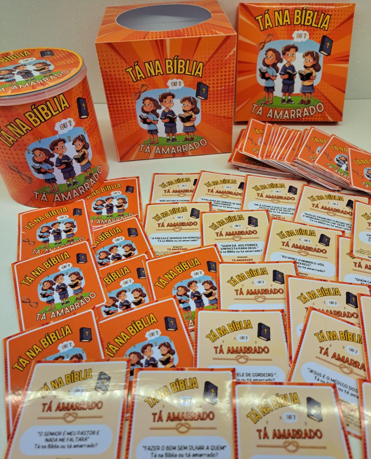 TÁ NA BÍBLIA OU TÁ AMARRADO - Jogo de Perguntas e Respostas