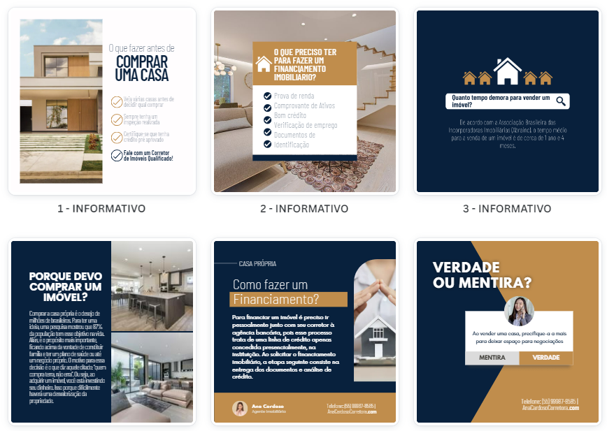 Pack Canva Corretor de Imóveis (Pacote Basic)