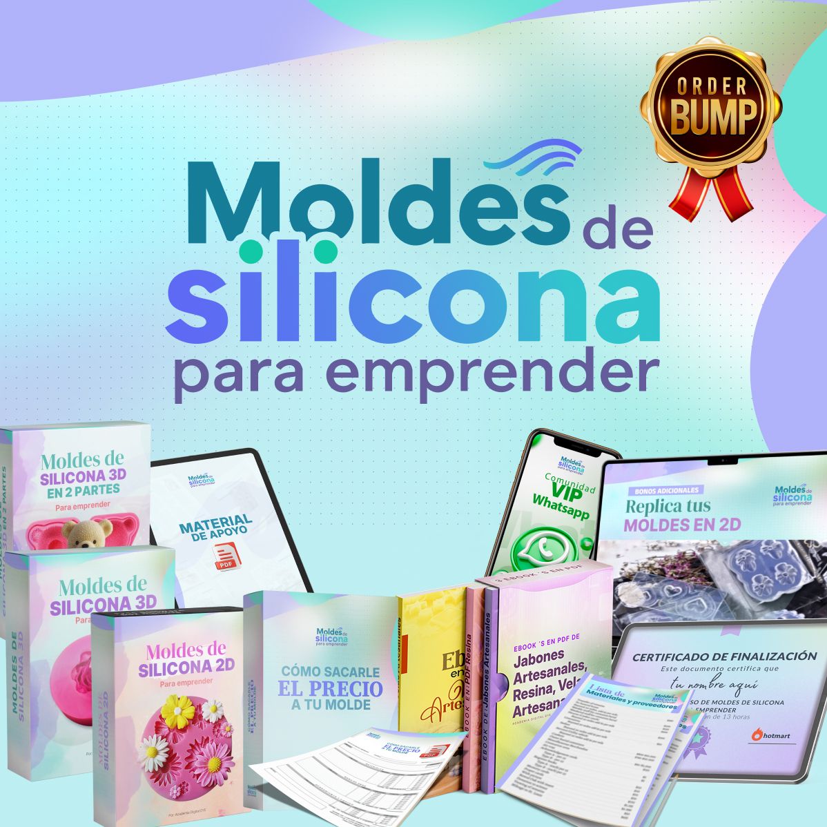 Crea tus propios moldes de silicona