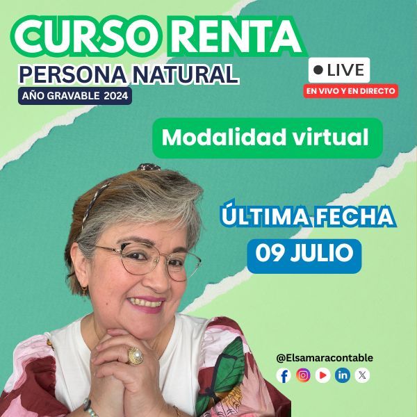 2025 III Curso Declaración de Renta Persona Natural AG 2024