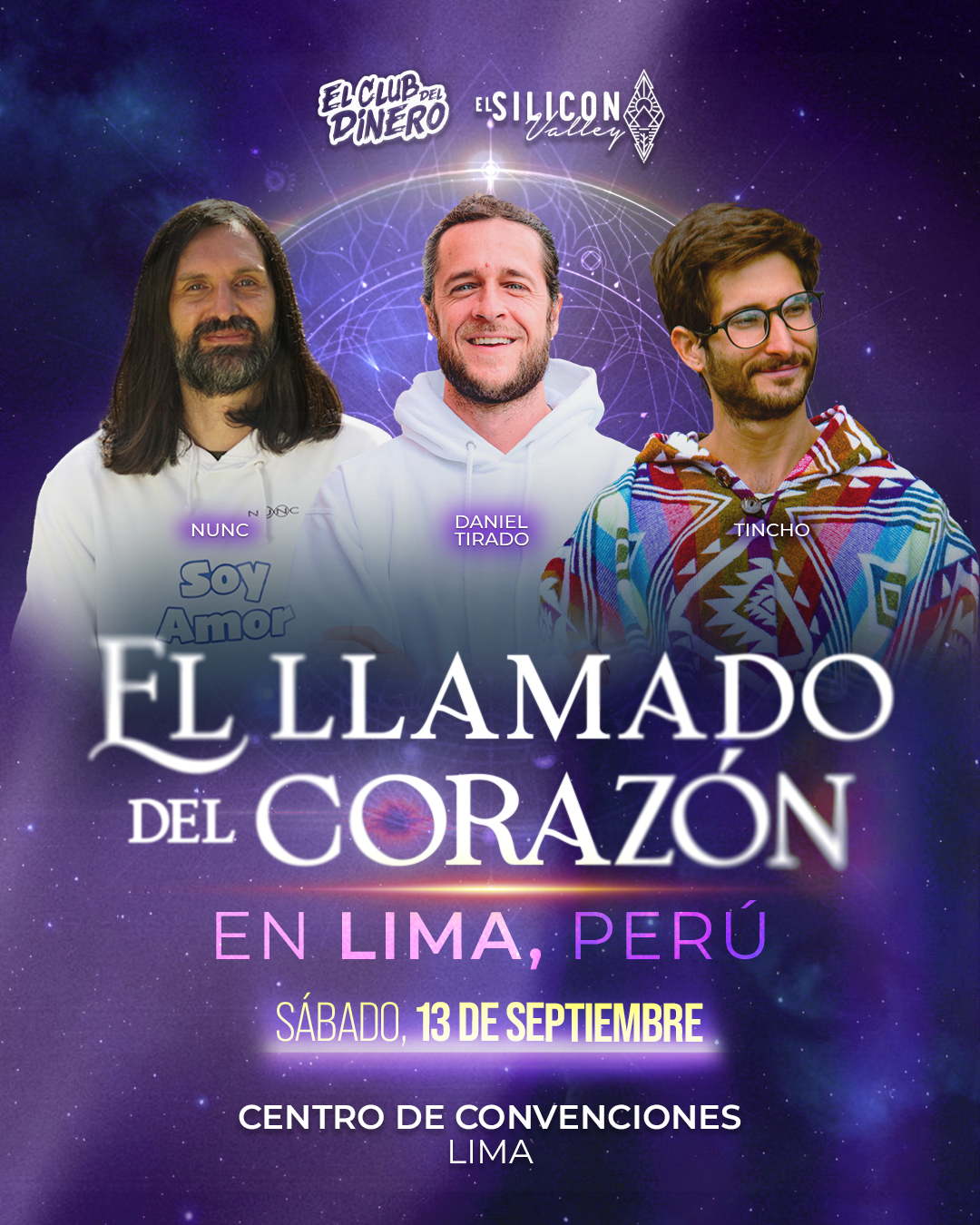 Conferencia El Llamado del Corazón ???? en Lima Con Daniel Tirado, Nunc y Tincho